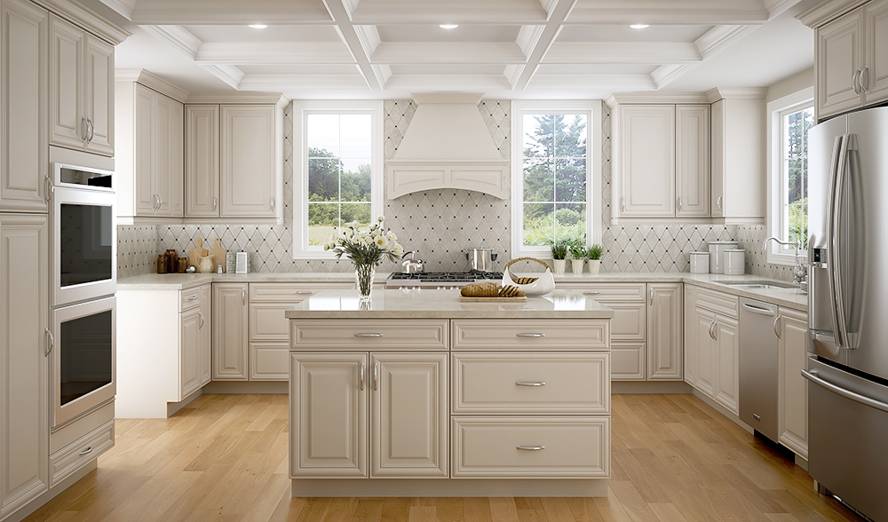 Cnc Cabinetry Concord Harmony Pearl Kitchen Cabinets Tiles Nj