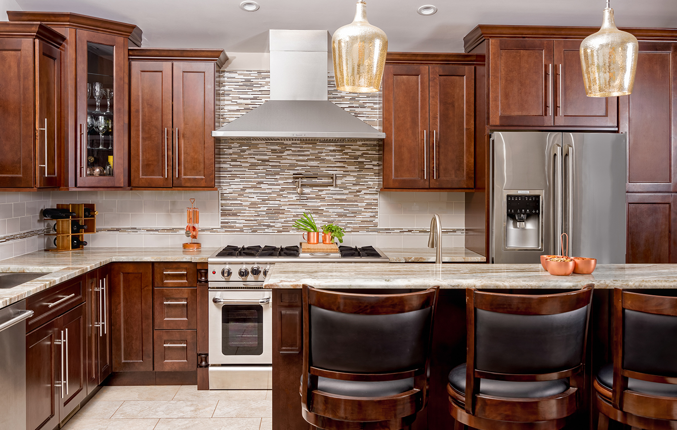 Fabuwood Allure Fusion Chestnut Kitchen Cabinets And Tiles Nj Art Of 