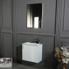 MANHATTAN  36" WHITE GOLD BATHROOM VANITY