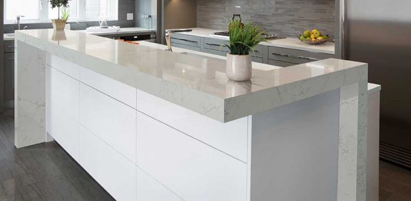 Alabaster White Quartz Countertop