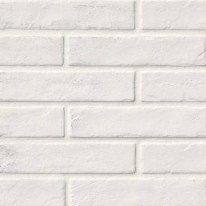 Brickstone Brickstone White 2x10 Porcelain Tile