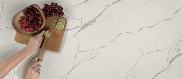 Calacatta Laza Quartz Countertop