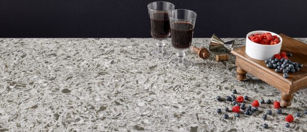 Cascade White Quartz Countertop