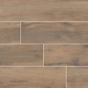 Teak Botanica Porcelain Tile