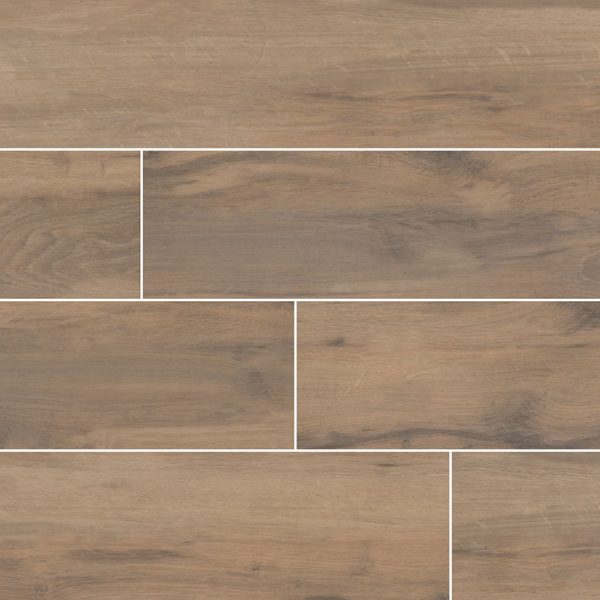 Botanica Cashew Porcelain Wood Look Tile