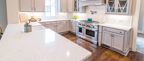 Cashmere Carrara Quartz Countertop