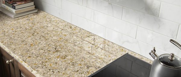 Chantilly Taupe Quartz Countertop