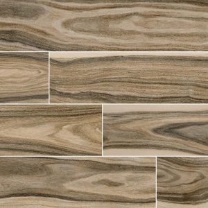 Dellano Deep Bark Porcelain Wood Look Tile