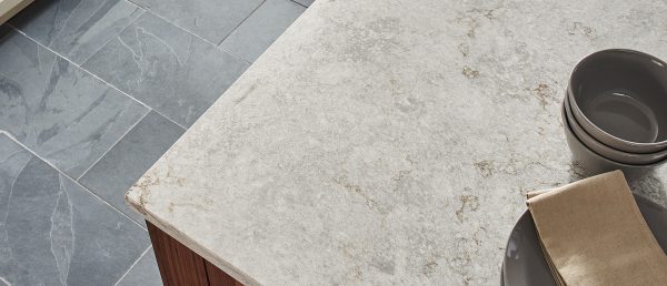 Gray Lagoon Quartz Countertop