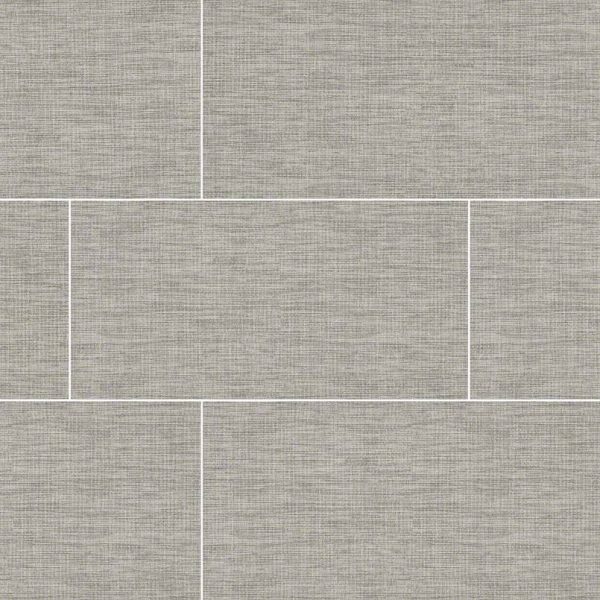 TekTile Lineart Gray Porcelain Tile