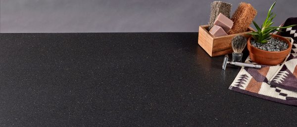 Midnight Majesty Concrete Quartz Countertop