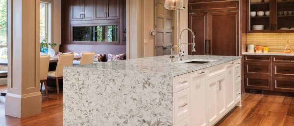 Montclair White Quartz Countertop