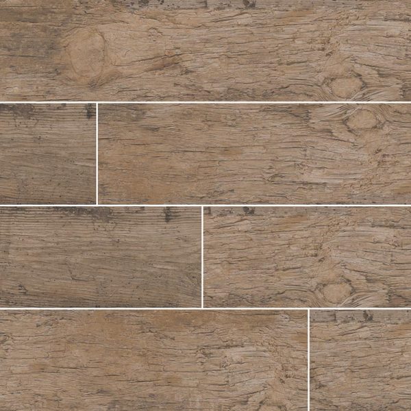 Redwood Natural Porcelain Wood Look Tile