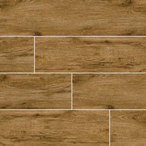 Nutmeg Celeste Ceramic Wood Look Tile