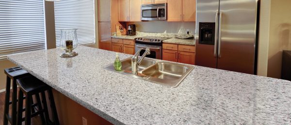 Pearl Gray Quartz Countertop