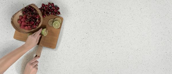 Sparkling White Quartz Countertop