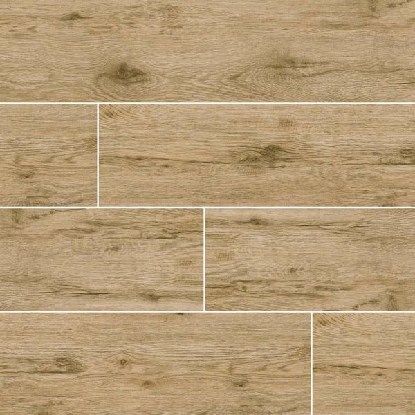 Taupe Celeste Ceramic Wood Tile