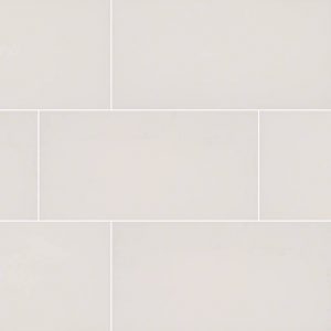 Domino White Porcelain Tile