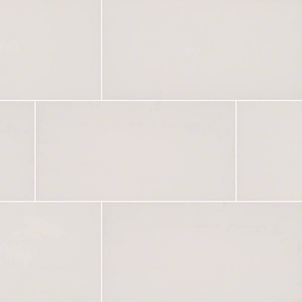 Domino White Porcelain Tile