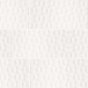 Adella Viso White 12x24 Satin