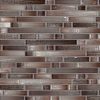 Akaya Nero Interlocking 8mm Glass Backsplash Tile