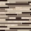 Almond Glossy Subway Tile Beveled 3x6