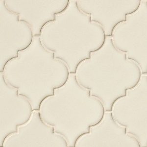 Antique White Arabesque Backsplash Tile