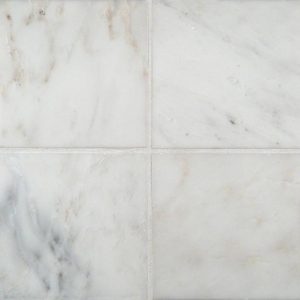 Arabescato Cararra 6x6 Honed and Beveled Tile