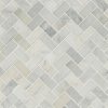 Arabescato Carrara 5/8x5/8 Honed in 12x12 Mesh