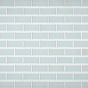 Arctic Ice 1x2x8mm Glass Backsplash Tile