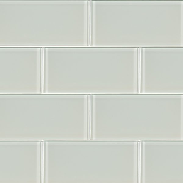 Arctic Ice 3x6x8mm Subway Tile Backsplash