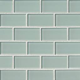 Arctic Ice Glass Subway Tile 2x4