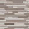 Arctic Storm Interlocking 3D Peel and Stick Backsplash