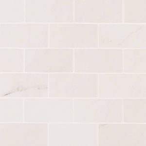 Aria Ice 2X4 Mosaic Polished Subway Tile Backsplash