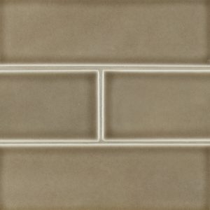 Artisan Taupe Subway Tile 4x12