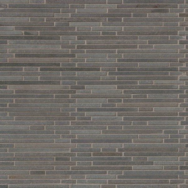 Basalt Blue Bamboo Pattern