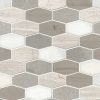 Bergamo Herringbone Polished Backsplash Tile