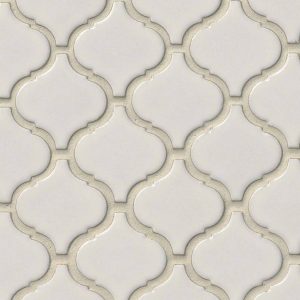 Bianco Arabesque Backsplash Tile