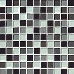 BLACK BLEND GLASS 1X1X8MM  Glass Tile