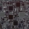 Black Marble Pebbles Tumbled Pattern 10mm