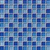 BLUE BLEND BRICK GLASS 1X2X8MM Glass Tile