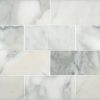 Calacatta Gold 2x4 Polished Marble Backsplash