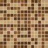 Calypso interlocking Pattern 8mm Glass Tile