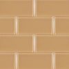 Canyon Vista Opaque Glass 3/4x3/4x4MM in 12x12 Mesh Backsplash Tile