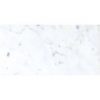Carrara White Subway Tile Polished Beveled 4x12