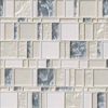 Checkorama 2x2x4mm Glass Backsplash Tile