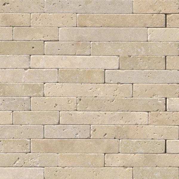 Chiaro Travertine Tumbled Veneer 8x18