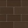 Checkorama 2x2x4mm Glass Backsplash Tile