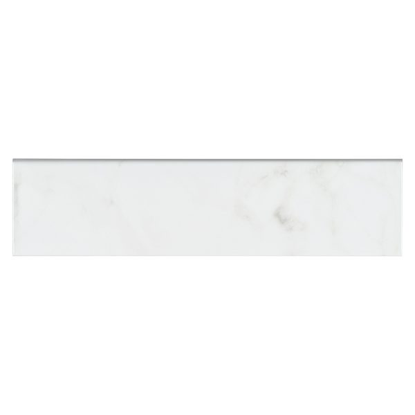 Classique White Carrara Glossy 4X16 Subway Tile Backsplash