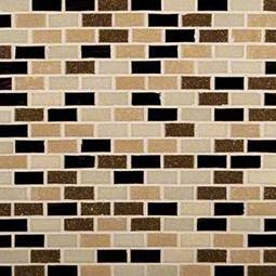 Desert Spring Mini Brick 6mm Glass Tile